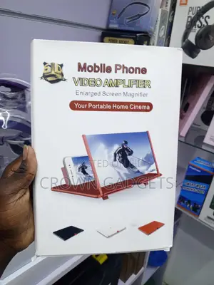 Foldable Mobile Screen Magnifier for Movies and Gaming