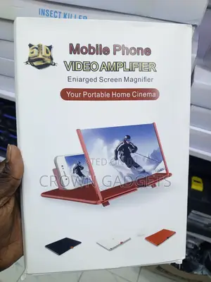 3d Smartphone Screen Magnifier for Movies and Video Viewing