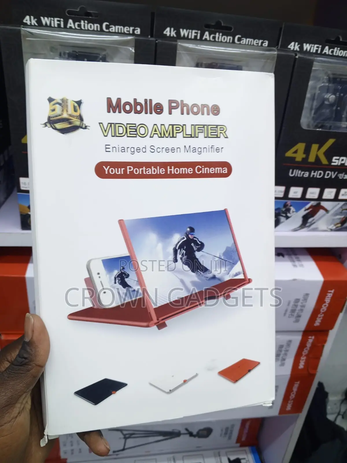 Universal Foldable Phone Display Magnifier 9 to 12 Inch