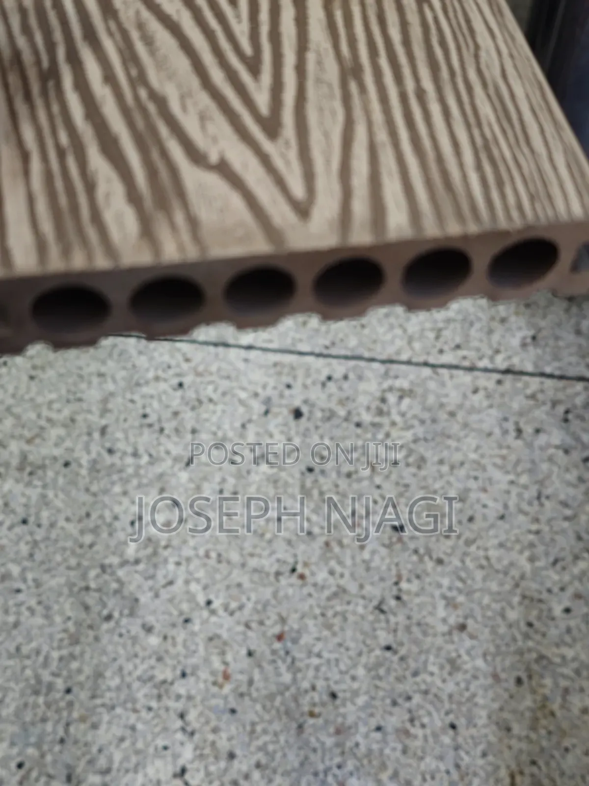 WPC (Wood Plastic Composite) Decking Boards.