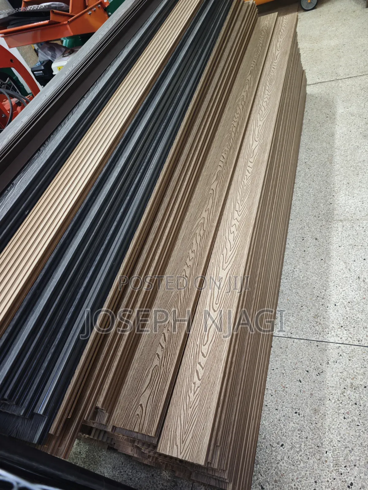 WPC (Wood Plastic Composite) Decking Boards.