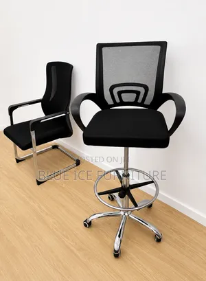 Low Back Counter Mesh Chair