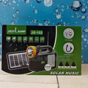 Jsot Solar Lighting System With 3 Bulbs/Solar Lighting System