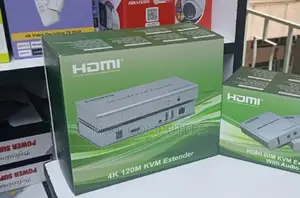 Hdmi KVM Extender Up to 120m,Kvm Ip Extender Rj45 Network Single Cat5e