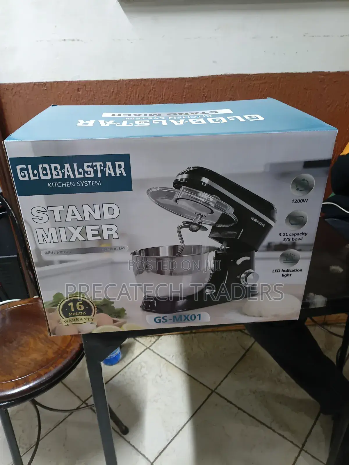 Global Star 5.2l Kitchen Stand Mixer