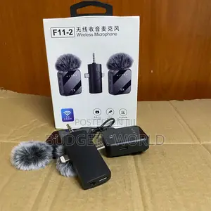 F11 Rechargeable Wireless Mic System – Noise Cancelling Lavalier for M