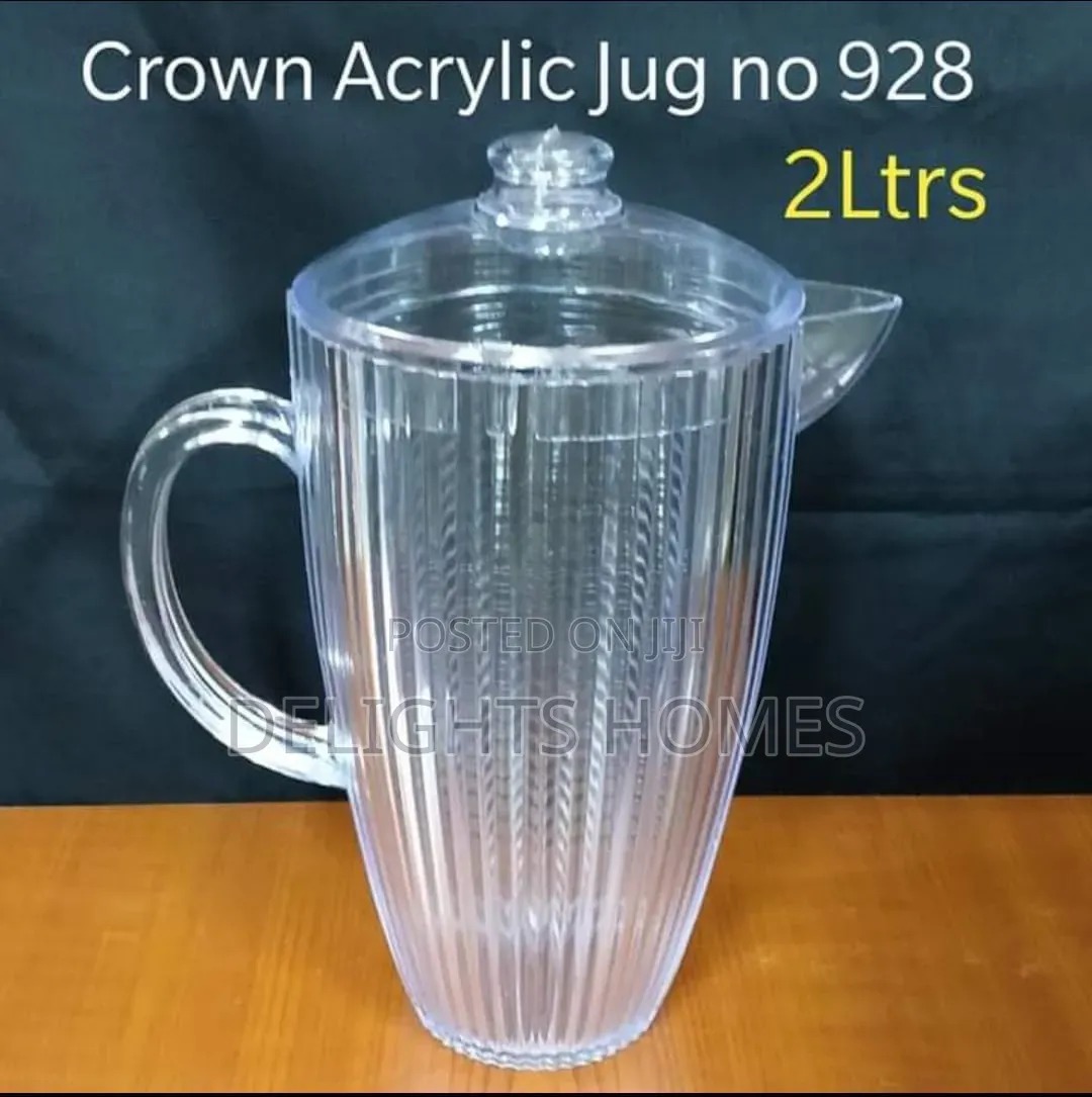 . 928 Crown Plastic Jug – 2 Litres_b