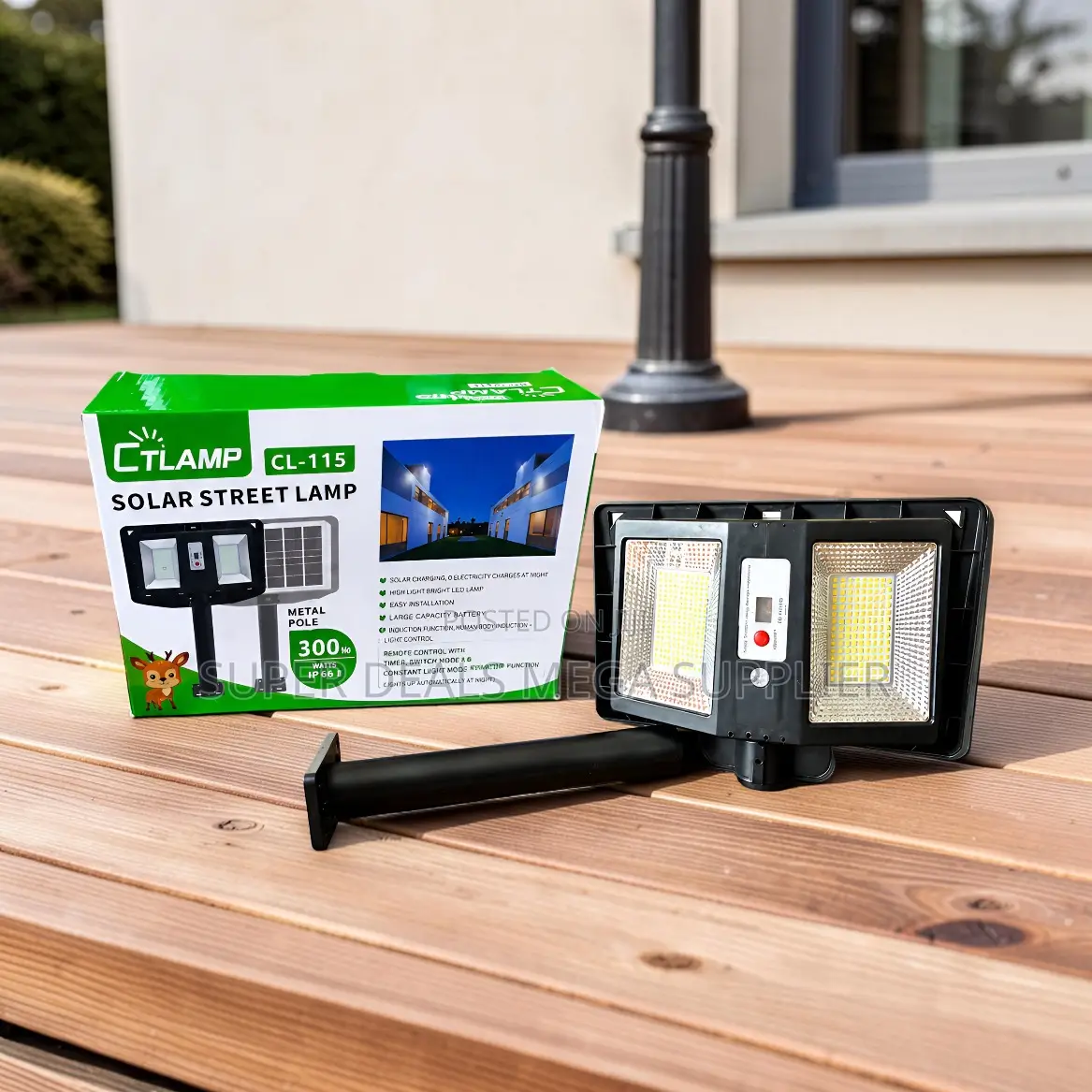 300w Easy Installation Energy Saving Durable Solar Street Light