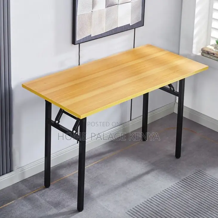 Study Table: Single Layer Foldable Wood Table