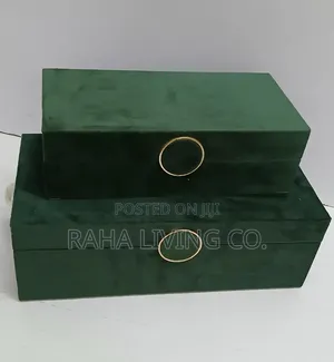 2-in-1 Decorative Storage Box Set | 4 Colours