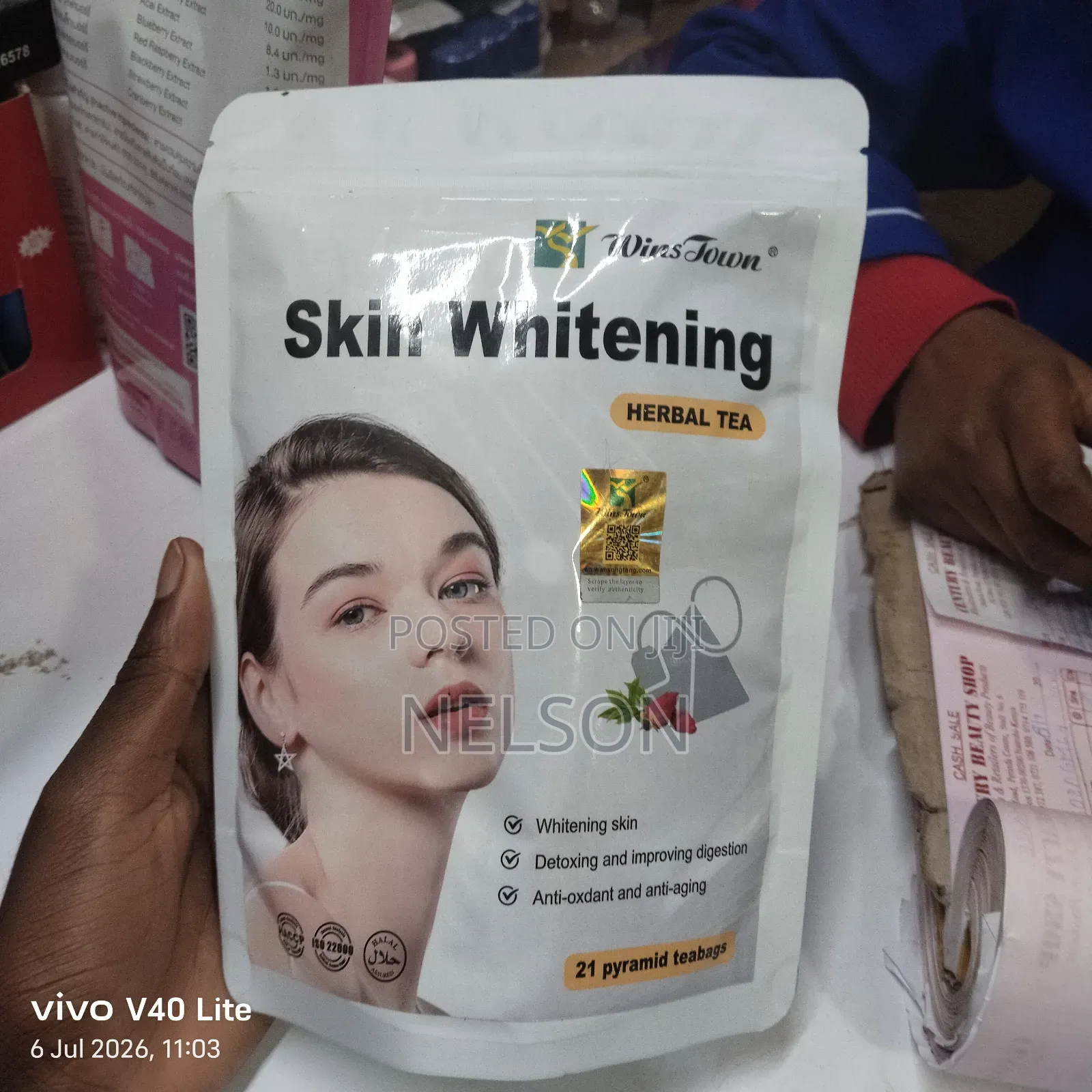 Skin Whitening Herbal Tea