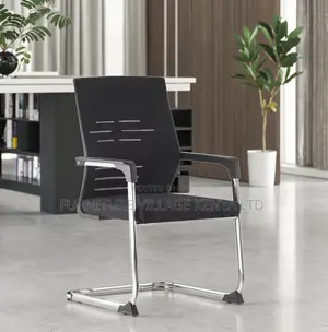 Padded Mesh Visitor Office Chair