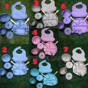 Baby Silicone Feeding Set