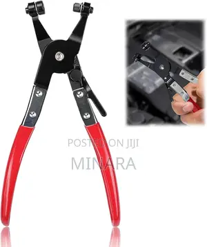 Automotive Hose Clamp Pliers, Swivel Flat Band Tool for Pipe Clamps
