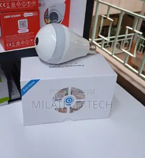 360 Smart Bulb Camera – Wifi CCTV With Motion Tracking