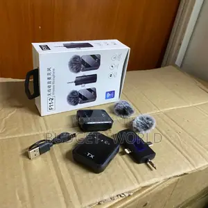 F11 Hd Wireless Lavalier Microphone – Portable Clip-on Mic for Youtube