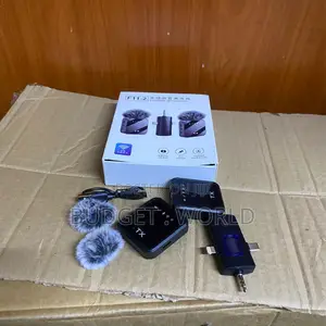 F11 Rechargeable Wireless Recording Microphone – Compact Lavalier Mic