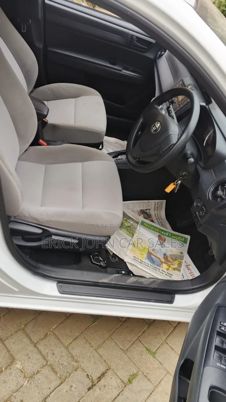 Toyota Axio 2017 White