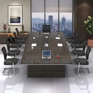 Boardroom Table; 3 Meters Diplomatic Office Boardroom Tables
