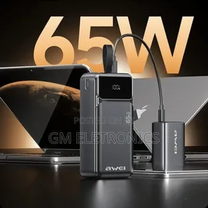 Super Fast 65w 30000mah Power Bank Pa108 for Tablets, Phones Laptops