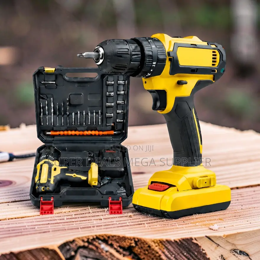 Energy Saving Brushless Cordless Drill With Drilling Impact Functions