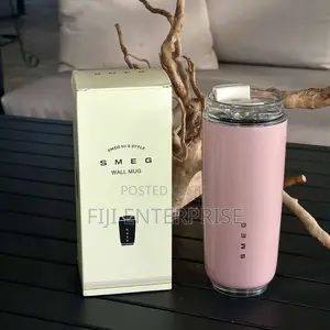 Premium Smeg Vacuum Insulated Travel Coffee Mug – 420ml | Leak-Proof