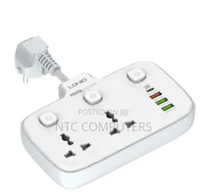 Ldnio Wall Powersocket 2500w With 1pd 1 Qc3.0 and 2 Auto-Id Usb-Sc2413
