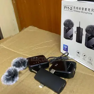 F11-2 Wireless Lavalier Microphone System, Designed for Vloggers