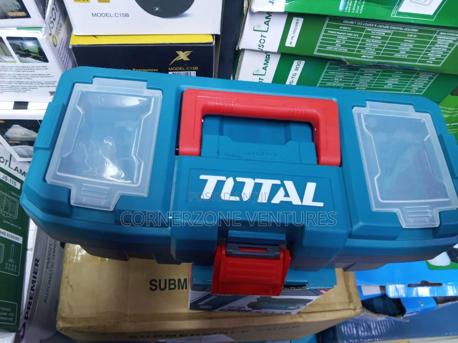 Total 14" Empty Toolbox/ Empty Tool Box