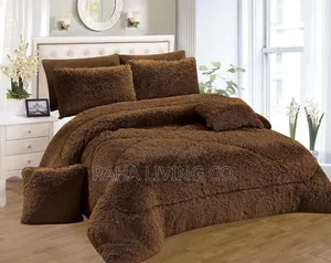 6pc Luxury Velvet Plush Fluffy Duvet Set | Up to 6x7