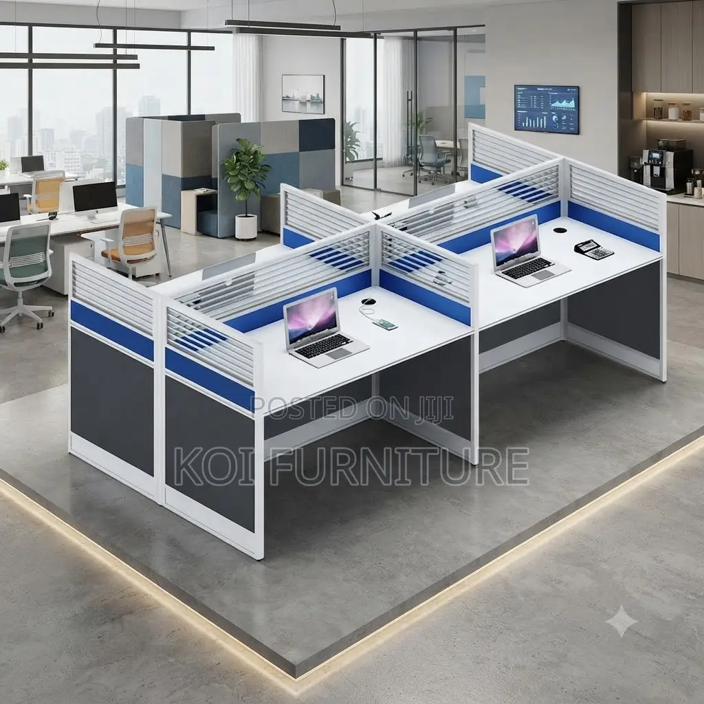 Office Workstation; Four Way Combination Office Workstation
