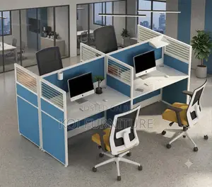 Office Workstation; Four Way Combination Office Workstation