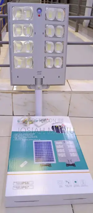 Solar Street Light With Large Battery