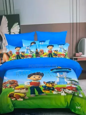 Cartoon Themed Cotton Duvet Set | 3 PCS