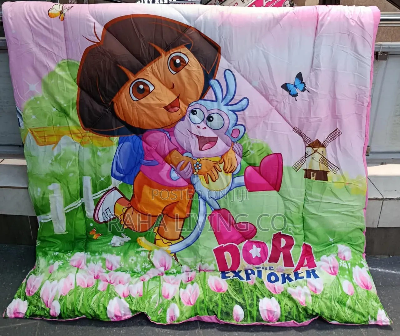 Cartoon Themed Cotton Duvet Set | 3 PCS