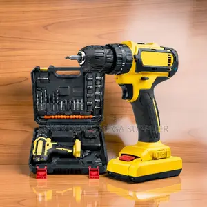 Long Term Reliability Cordless Drill With Drilling and Impact Function
