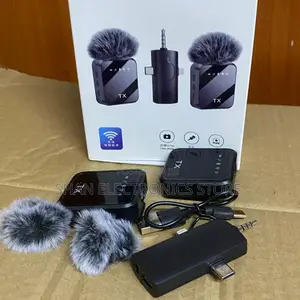 Universal 3-in-1 Type-C F11-2 Wireless Lavalier Microphone