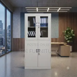 Office Cabinet; Two-Door Security Storage Office Cabinet
