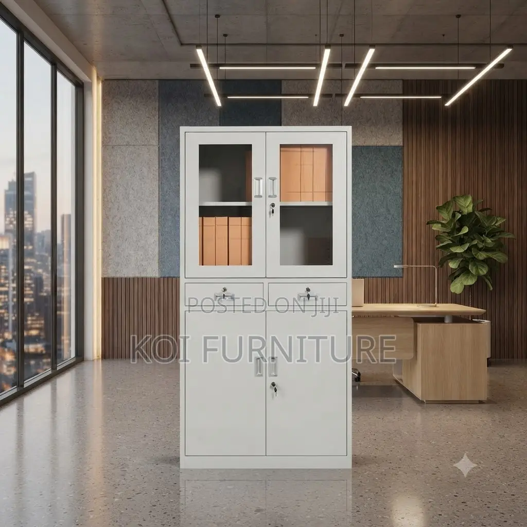 Office Cabinet; Two-Door Security Storage Office Cabinet