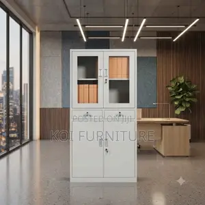 Office Cabinet; Two-Door Security Storage Office Cabinet