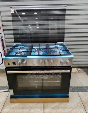 Haier 60*90 5gas Standing Cooker With Electric Oven and Wok Burner