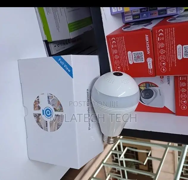 Wireless Bulb Cctv Camera – Full Hd Smart Home Surveillance