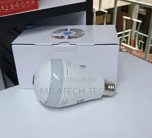 Wireless Wifi Bulb Camera 1080p – Pan Tilt Home Security Camera