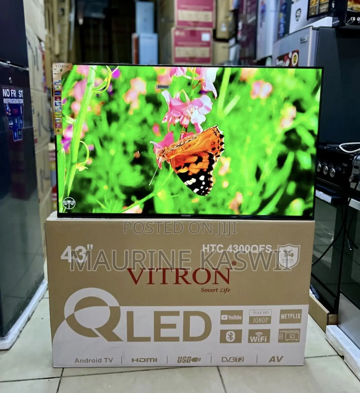 Vitron Qled 43” Android Tv