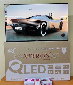 Vitron Qled 43” Android Tv