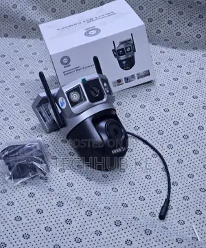 V380 Dual Lens 4g Security Camera With Two-Way Audio, H.265 Recording