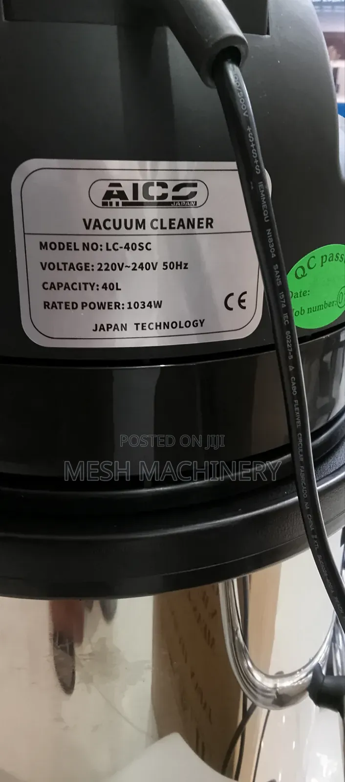 Aico 40l Vacuum Cleaner Machine