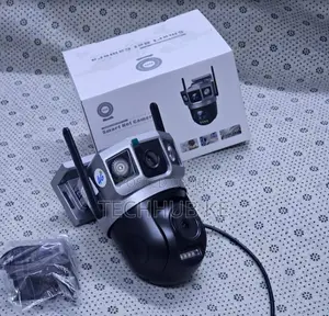 4g Lte Dual Lens Security Camera Hd Outdoor Wireless CCTV Camera