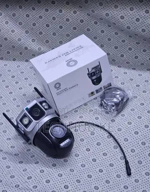 Dual Lens 4g Ai PTZ Camera With Night Vision Motion Detection