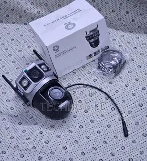 4g Smart Security Camera Dual Lens With Two-Way Audio Mobile App